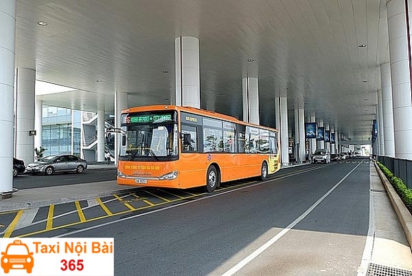 Đi sân bay Nội Bài bằng xe buýt thông thường