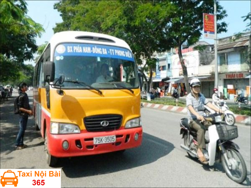 Thông tin chi tiết các tuyến xe buýt sân bay Phú Bài