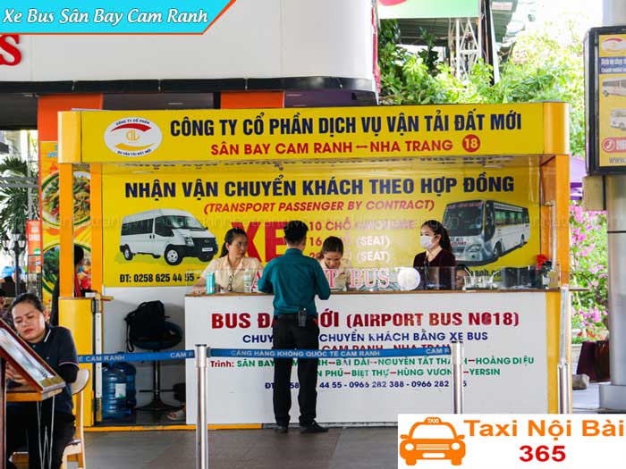 Tuyến xe buýt Sân Bay Cam Ranh Đất Mới