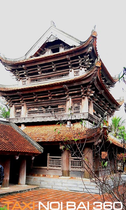 Gác Chuông bằng gỗ cao nhất Việt Nam được vào danh sách kỷ lục Guinness Việt Nam ngày 12/2007